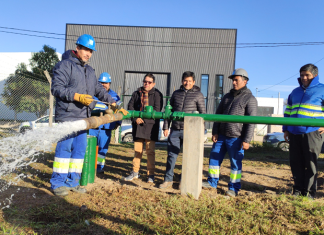 REACTIVARON AGUA PARA 4 MIL VECINOS