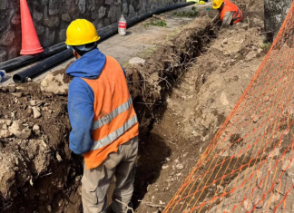 RENUEVAN CAÑERÍAS EN ZONA NORTE DE SALTA CAPITAL