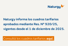 NUEVAS TARIFAS DE AGUAS DEL NORTE