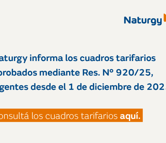 NUEVAS TARIFAS DE AGUAS DEL NORTE