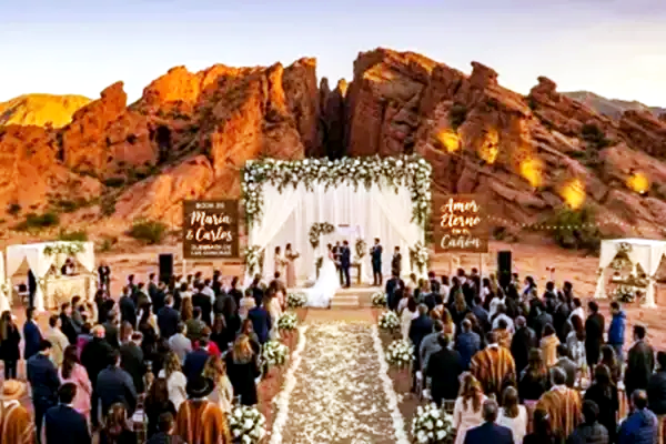 “CAFAYATE FANTASY”: LA EXCLUSIVA Y ESCANDALOSA BODA