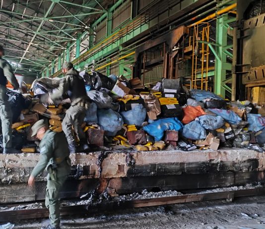 EN 6 MESES, INGRESARON 35 MIL KILOS DE DROGAS