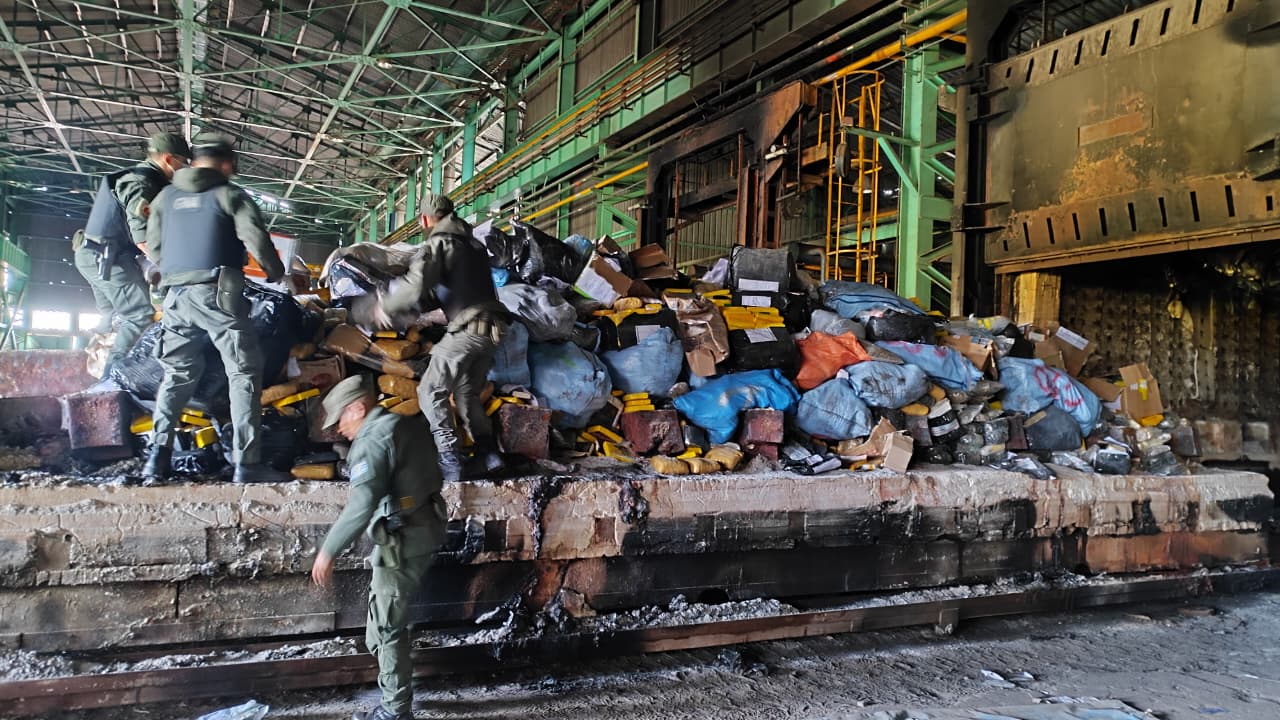 EN 6 MESES, INGRESARON 35 MIL KILOS DE DROGAS