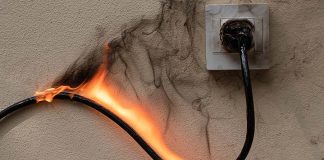 CORTARON LA LUZ Y PROVOCARON UN INCENDIO EN UN CENTRO DE SALUD